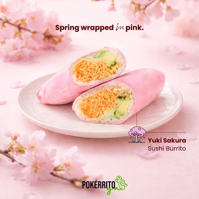S5. Yuki Sakura Sushi Burrito.