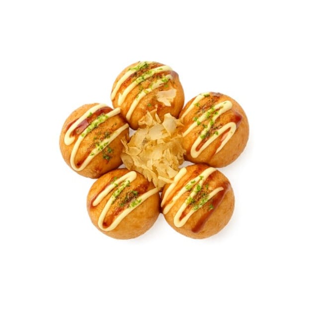 6 Pieces Takoyaki.