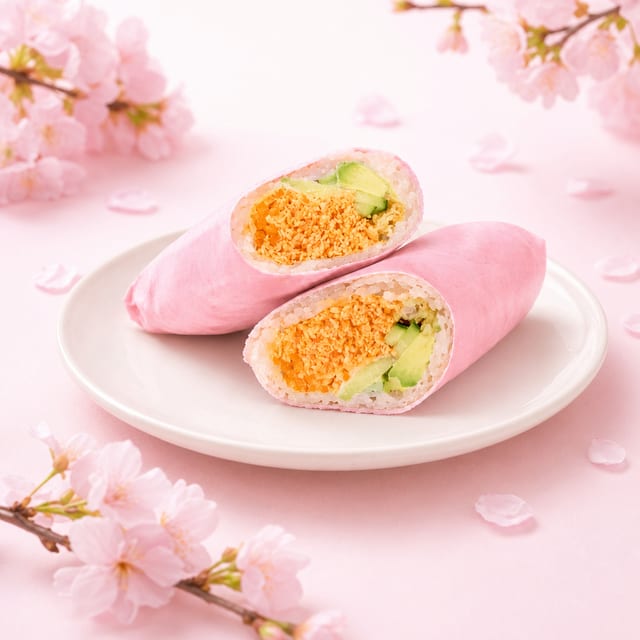 S5. Yuki Sakura Sushi Burrito.