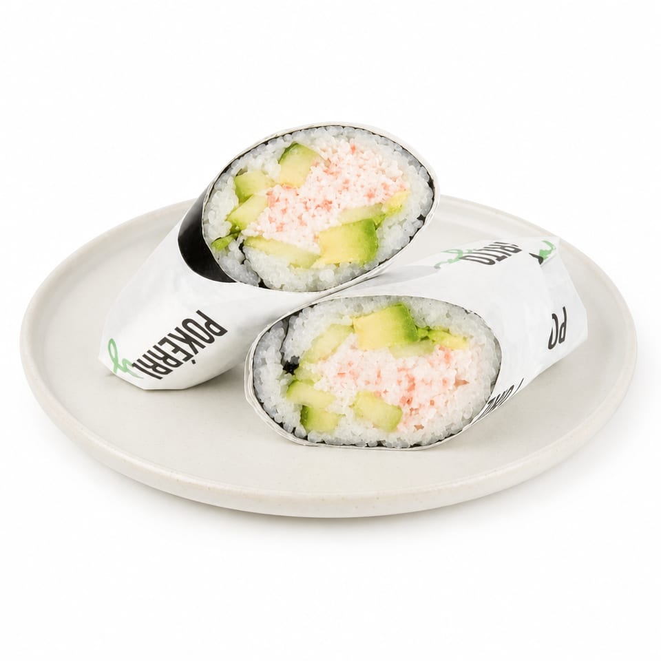S8. California Sunshine Sushi Burrito.