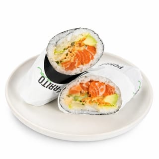 S3. Golden Salmon Sushi Burrito