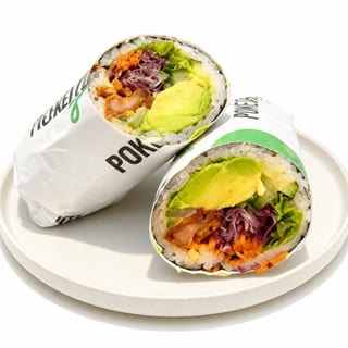 s9- hot crispy chicken sushi burrito