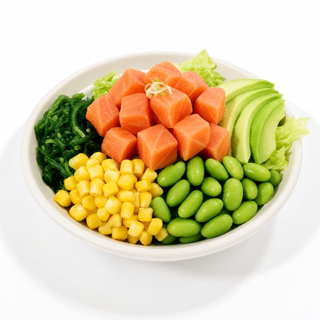 B1. Regular Salmon Bowl.