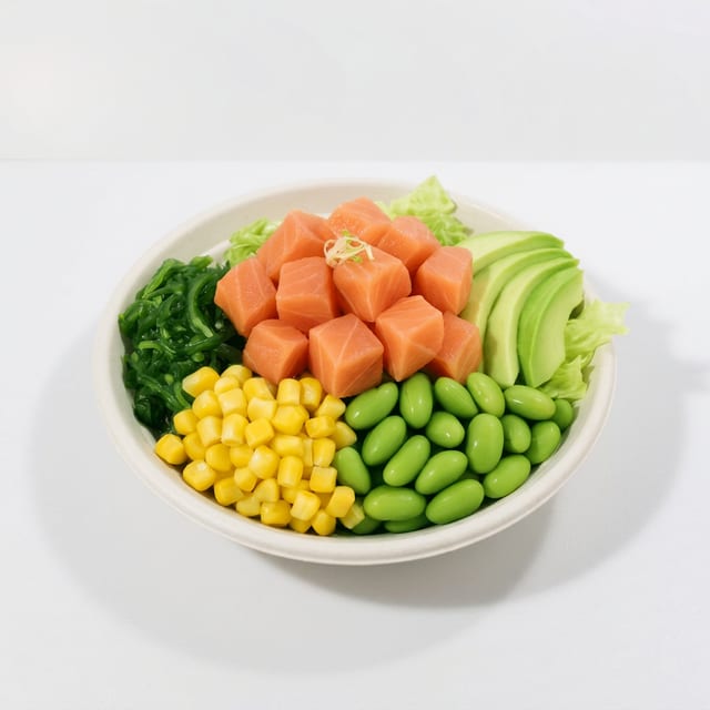 B1. Regular Salmon Bowl.