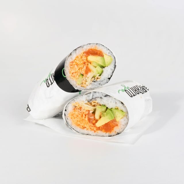 S4. Spicy Volcano Sushi Burrito.
